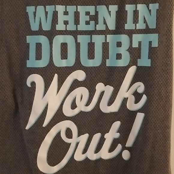 Jersey workout top - Picture 4 of 4